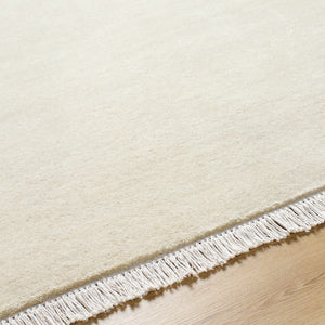 Myron Beige Wool Area Rug