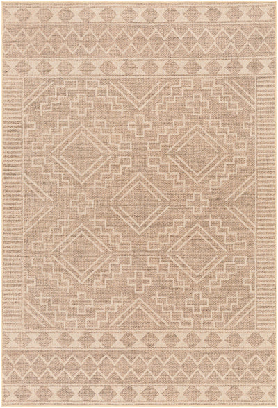 Halle Beige Washable Jutely Rug