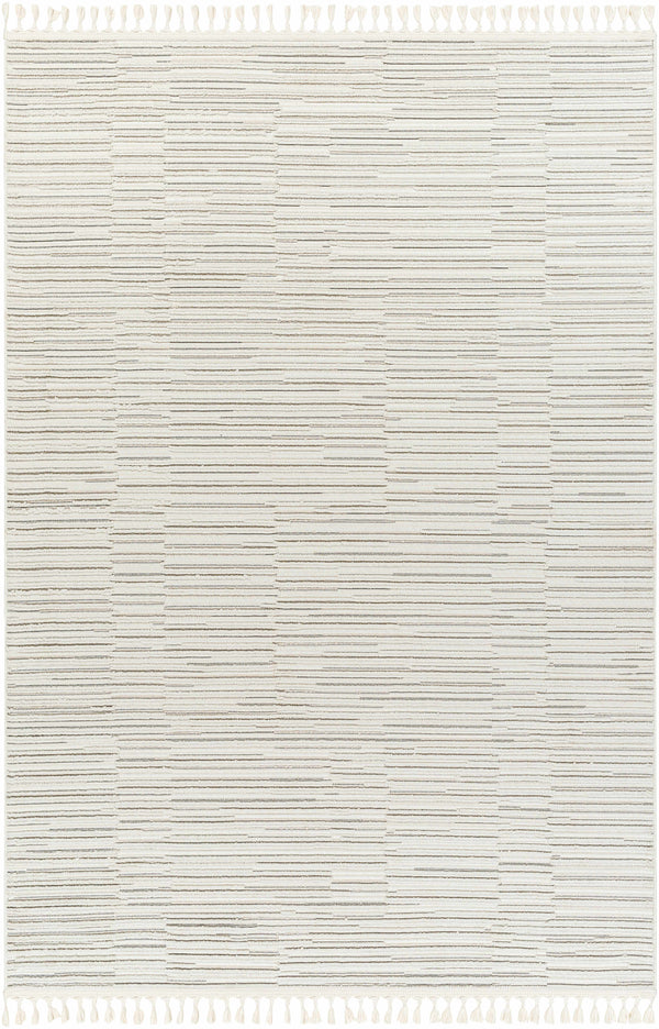 Cate Block Striped Textured Rug