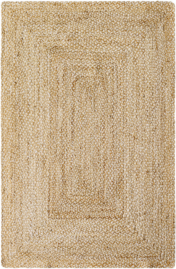 Elkie Beige Jute Area Rug