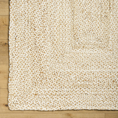 Elkie Cream Jute Area Rug