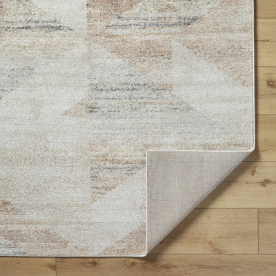 Seana Beige Geometric Area Rug