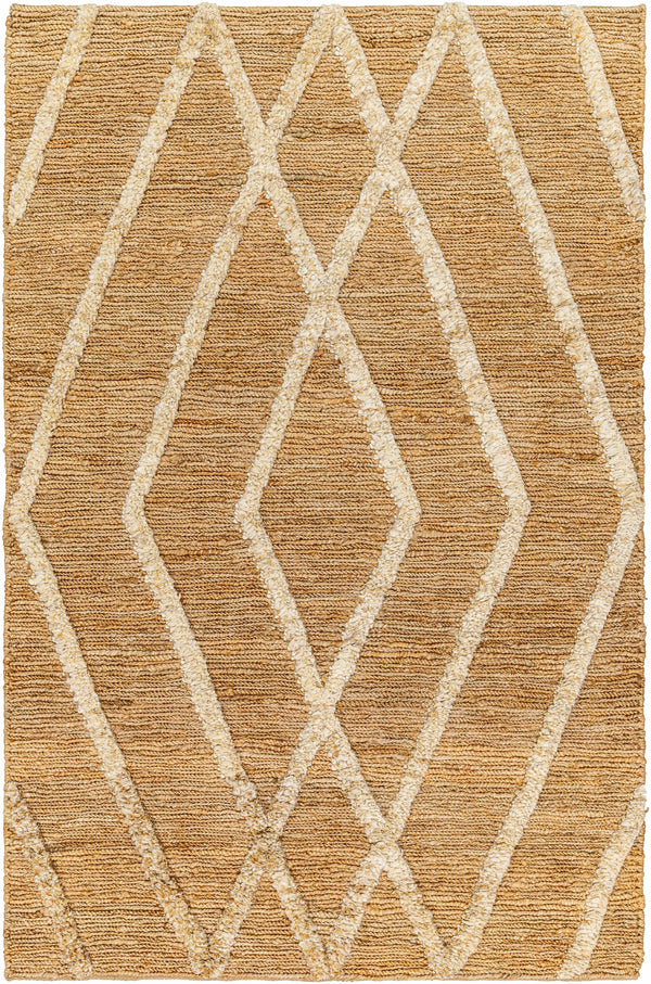 Allie Camel Jute Area Rug