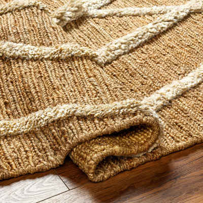 Allie Camel Jute Area Rug