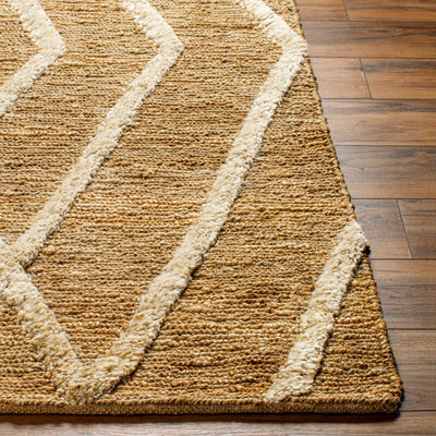 Allie Camel Jute Area Rug