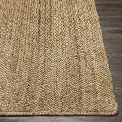 Shippagan Tan Jute Braided Rug