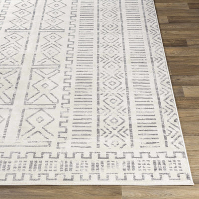 Shriven Off-White Tribal Rug - Clearance