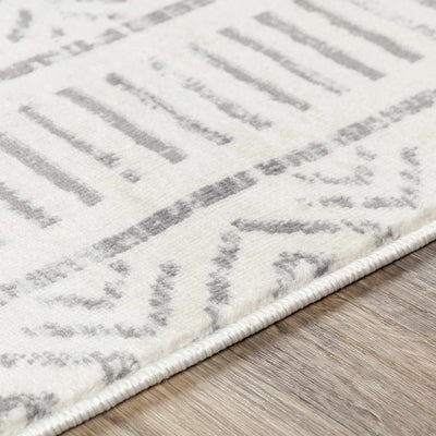 Shriven Off-White Tribal Rug - Clearance