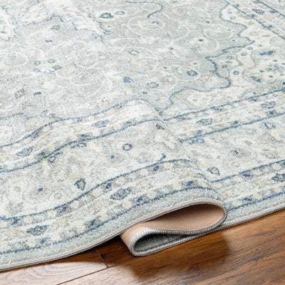 Farai Gray Medallion Area Rug