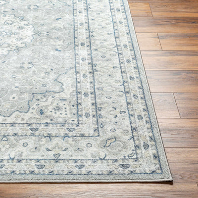 Farai Gray Medallion Area Rug