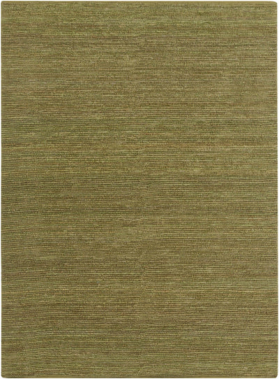 Glover Olive Braided Jute Carpet - Clearance