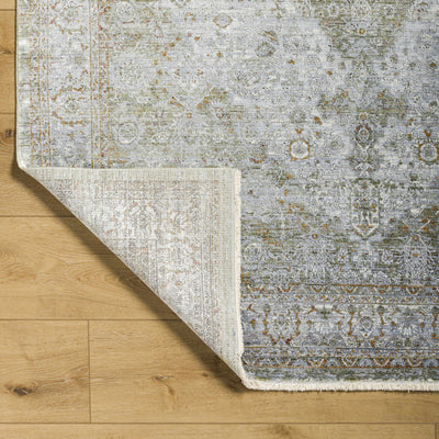 Honon Olive Medallion Area Rug