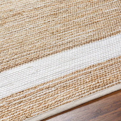 Ghita Recycled White Jean Rug