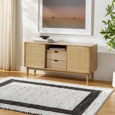 Jaden White Jute Rug