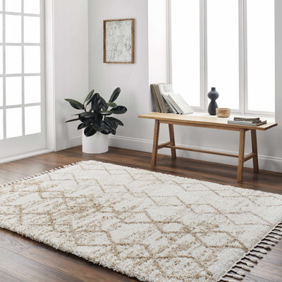 Ishan Cream Area Rug