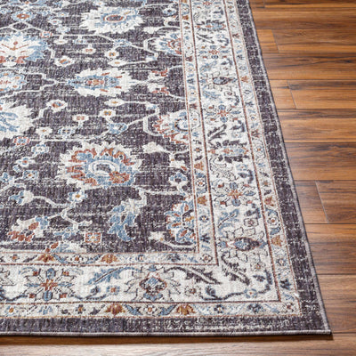 Ardin Black Area Rug