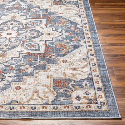 Lewa Blue Area Rug