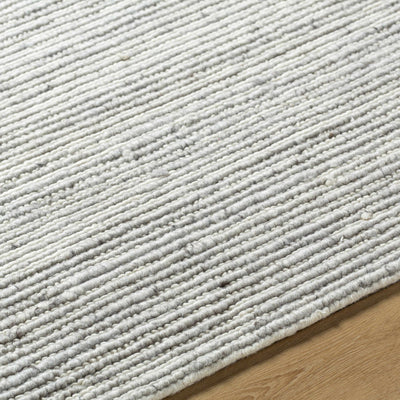 Kiona Light Gray NZ Wool Area Rug