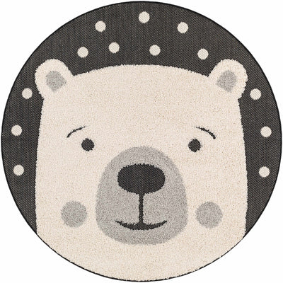 Kids Bear Animal Print Nursery Area Rug - Clearance