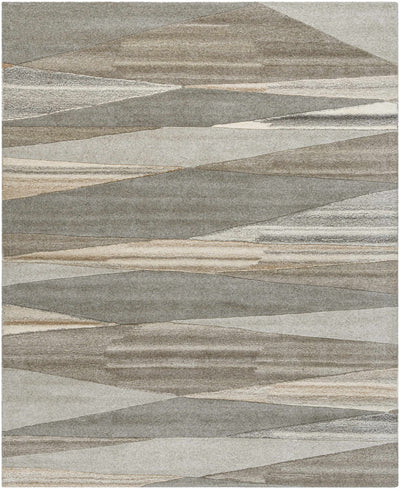 Forum Taupe Modern Wool Rug