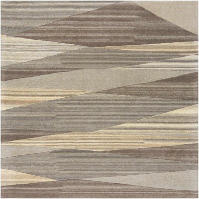 Forum Taupe Modern Wool Rug