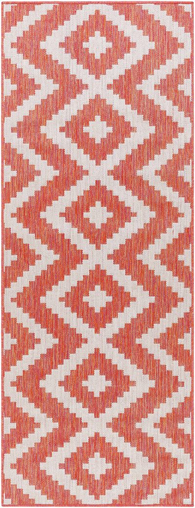 Anke Orange Area Rug - Clearance