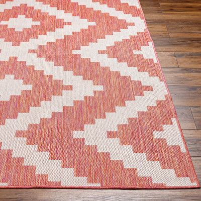 Anke Orange Area Rug - Clearance