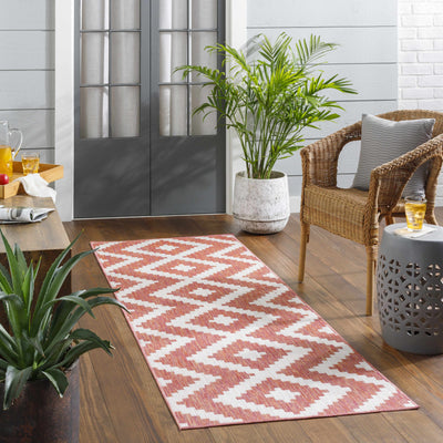 Anke Orange Area Rug - Clearance