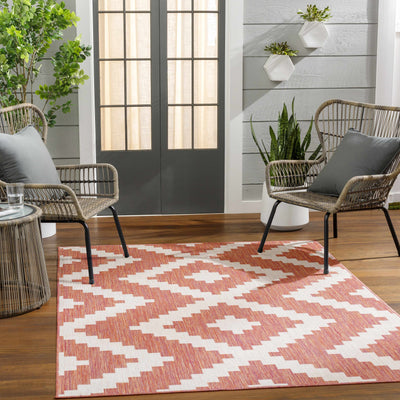 Anke Orange Area Rug - Clearance