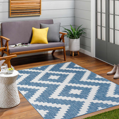 Anke Blue Area Rug - Clearance