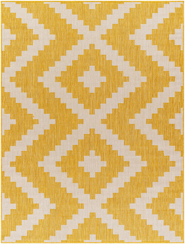 Anke Yellow Area Rug - Clearance