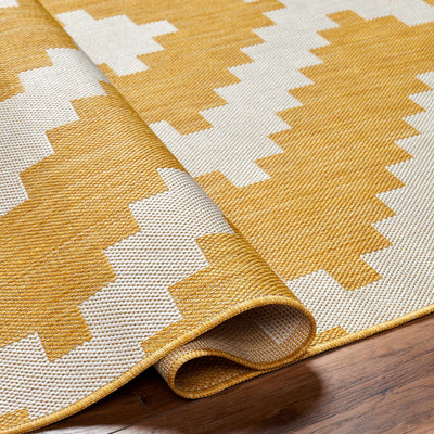 Anke Yellow Area Rug - Clearance