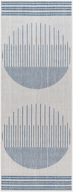 Aviya Blue & Gray Area Rug