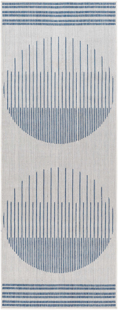 Aviya Blue & Gray Area Rug