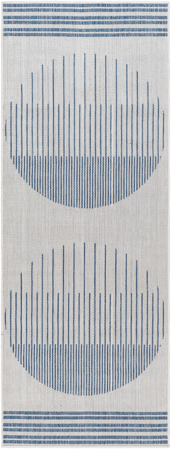 Aviya Blue & Gray Area Rug