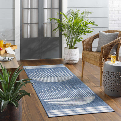 Aviya Blue Area Rug - Clearance