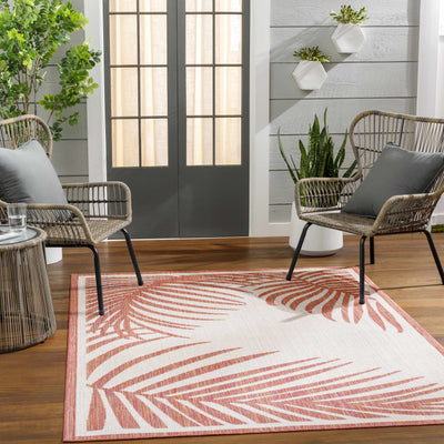 Dina Orange & Beige Area Rug - Clearance