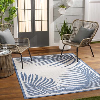 Dina Blue & Beige Area Rug