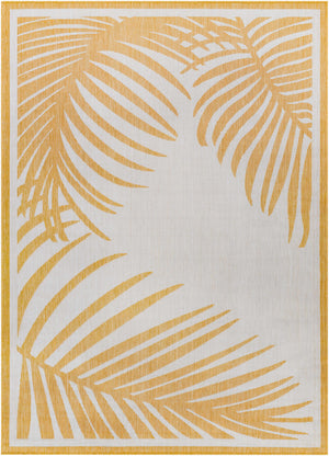 Dina Mustard & Beige Area Rug - Clearance