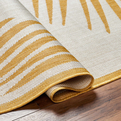 Dina Mustard & Beige Area Rug - Clearance