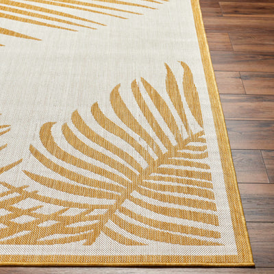 Dina Mustard & Beige Area Rug - Clearance