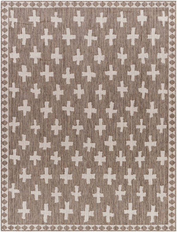 Kyna Brown Area Rug - Clearance