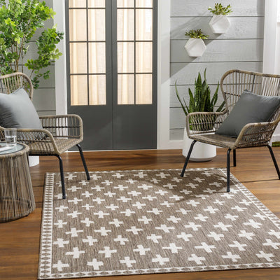 Kyna Brown Area Rug - Clearance