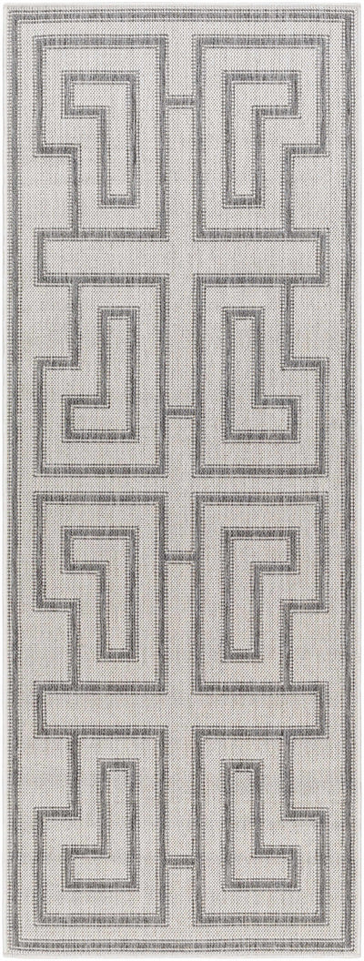 Taro Light Gray Area Rug - Clearance