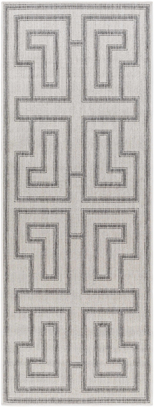 Taro Light Gray Area Rug - Clearance