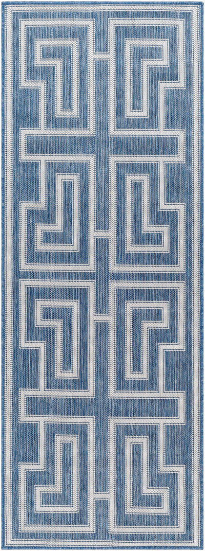 Taro Blue Area Rug - Clearance