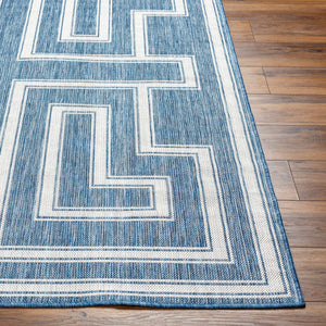 Taro Blue Area Rug - Clearance