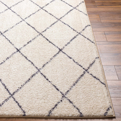 Deza Beige Washable Area Rug