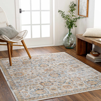 Dion Washable Floral Rug