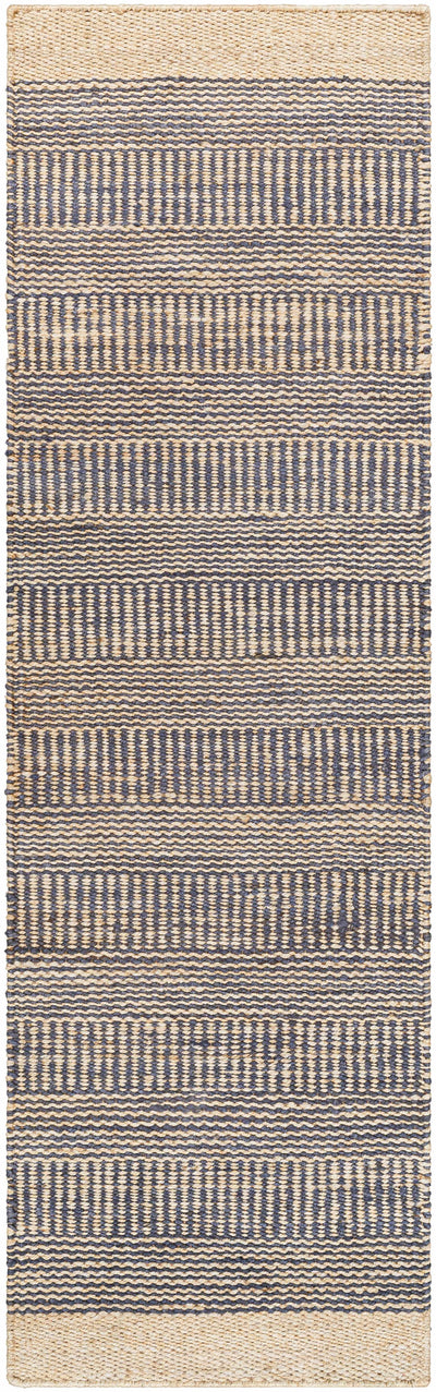 Blue Elle Jute Rug